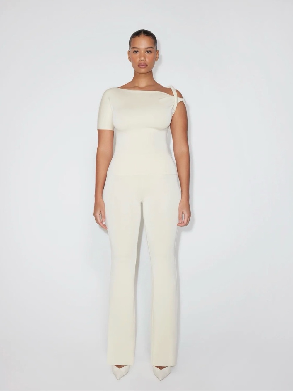 Khy Sleek Stretch Twisted Top